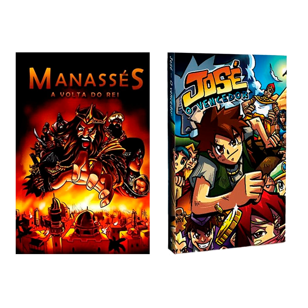 Kit Mangá | José e Manassés