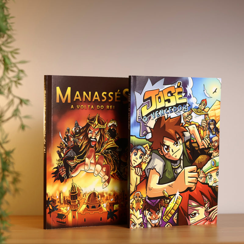 Kit Mangá | José e Manassés