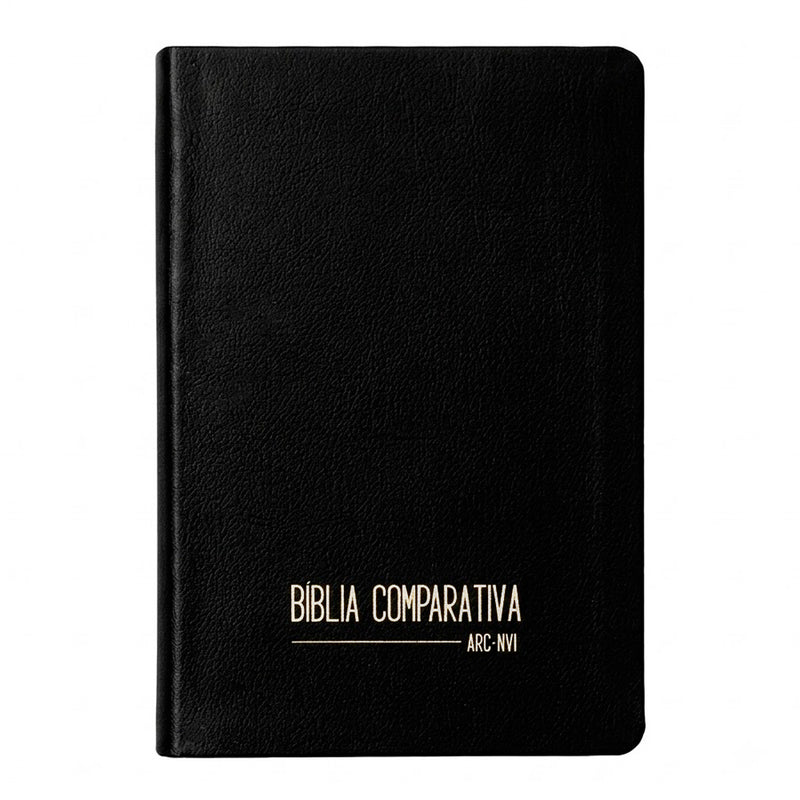 Bíblia Comparativa | RC - NVI | Extra Grande | Preta Luxo