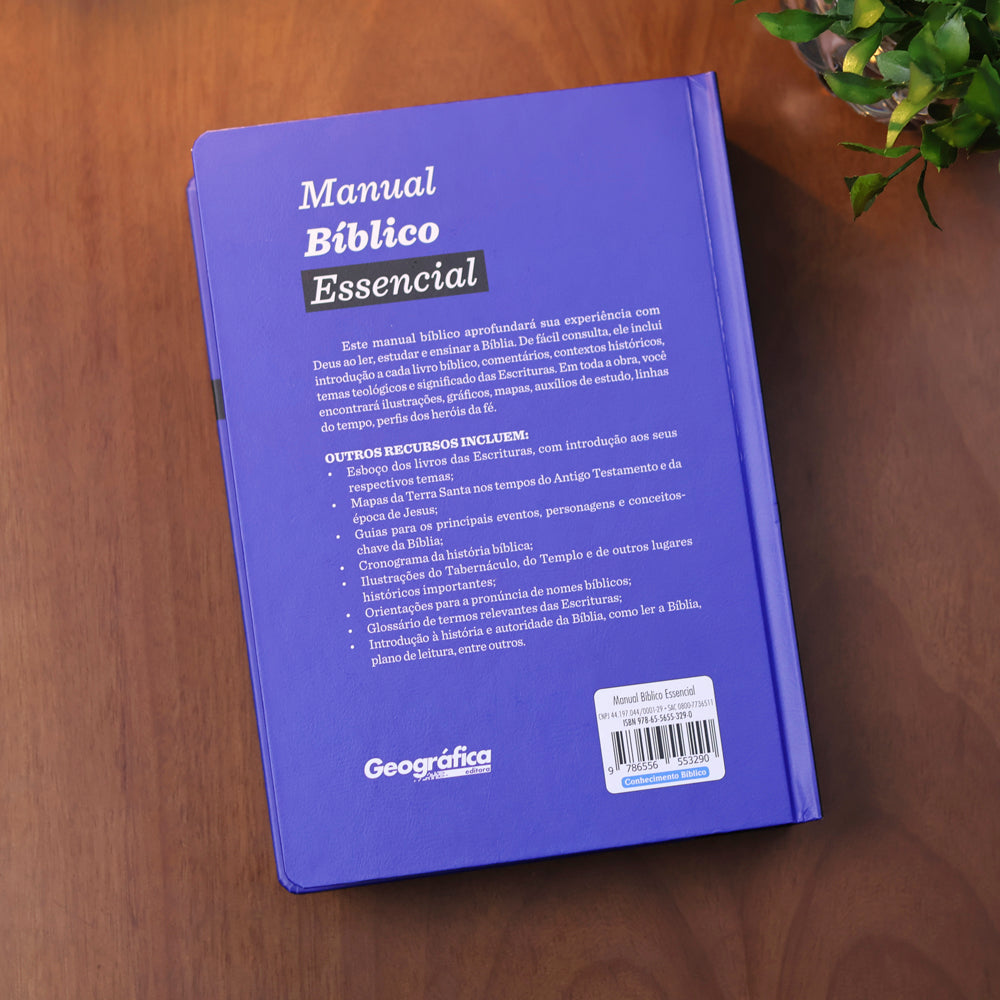 Manual Bíblico Essencial | Capa Dura
