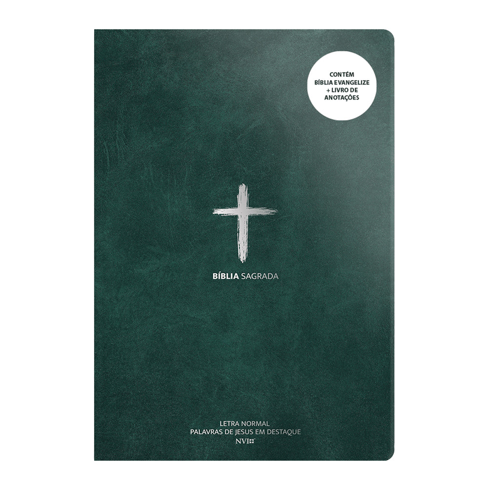 Kit Bíblia Evangelize | NVI | Graça Eterna + Livro de Anotações