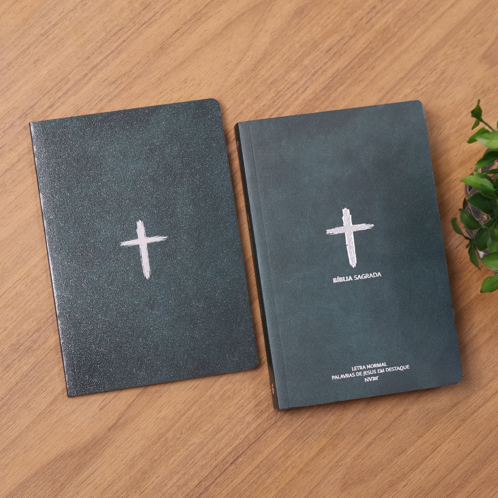 Kit Bíblia Evangelize | NVI | Graça Eterna + Livro de Anotações