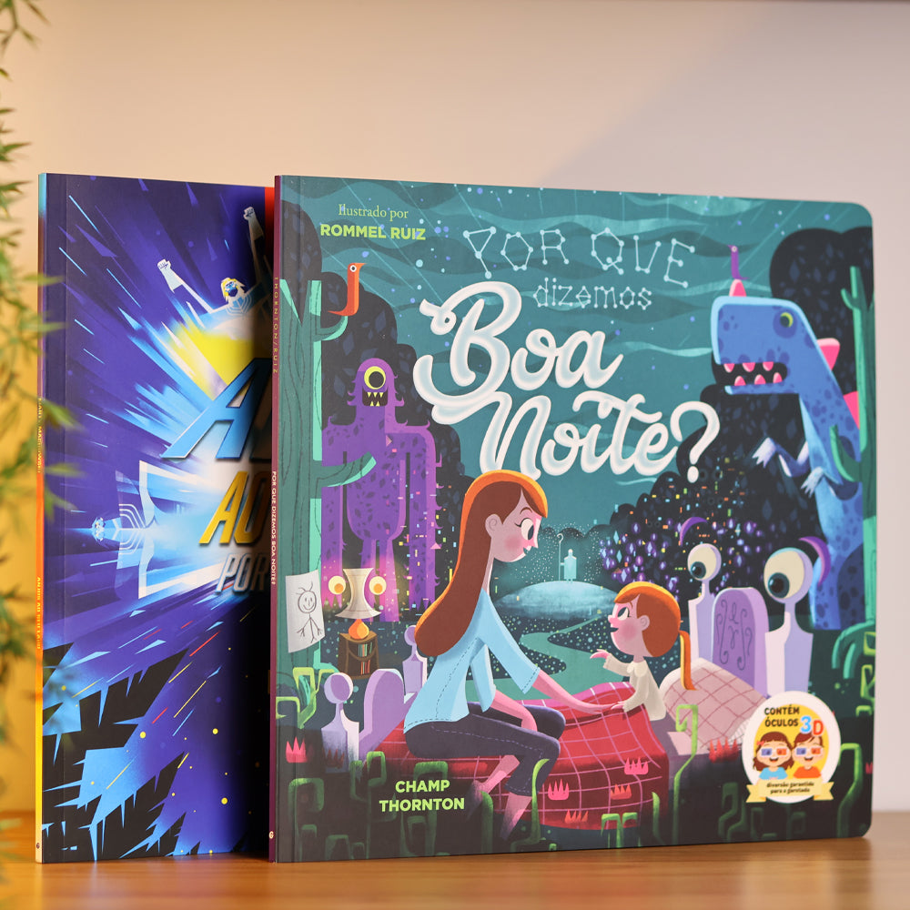 Kit Infantil | Porque Dizemos Boa Noite? + Anjos ao Seu Lado Porque Ter Medo?