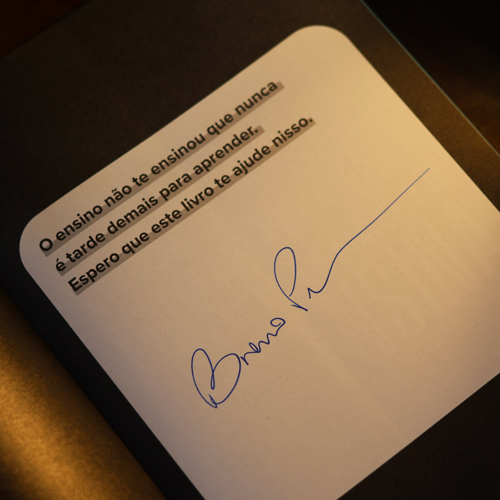 O Que o Ensino Não Te Ensina | Autografado | Breno Perrucho