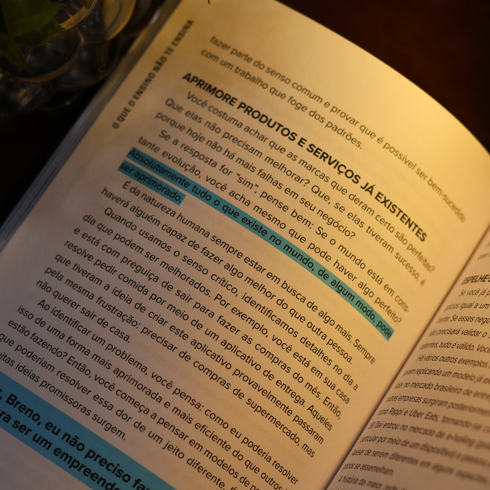 O Que o Ensino Não Te Ensina | Autografado | Breno Perrucho