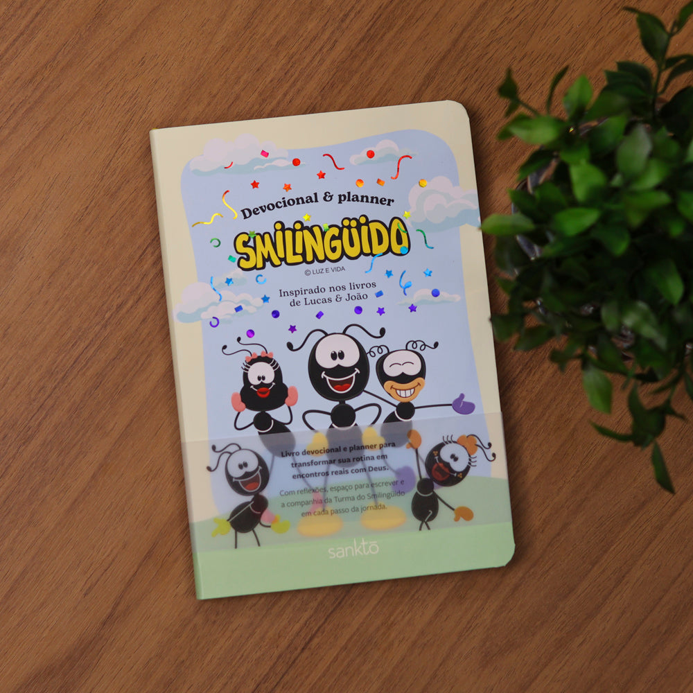 Devocional e Planner Smilinguido Turminha | Inspirado Nos Livros de Lucas e João