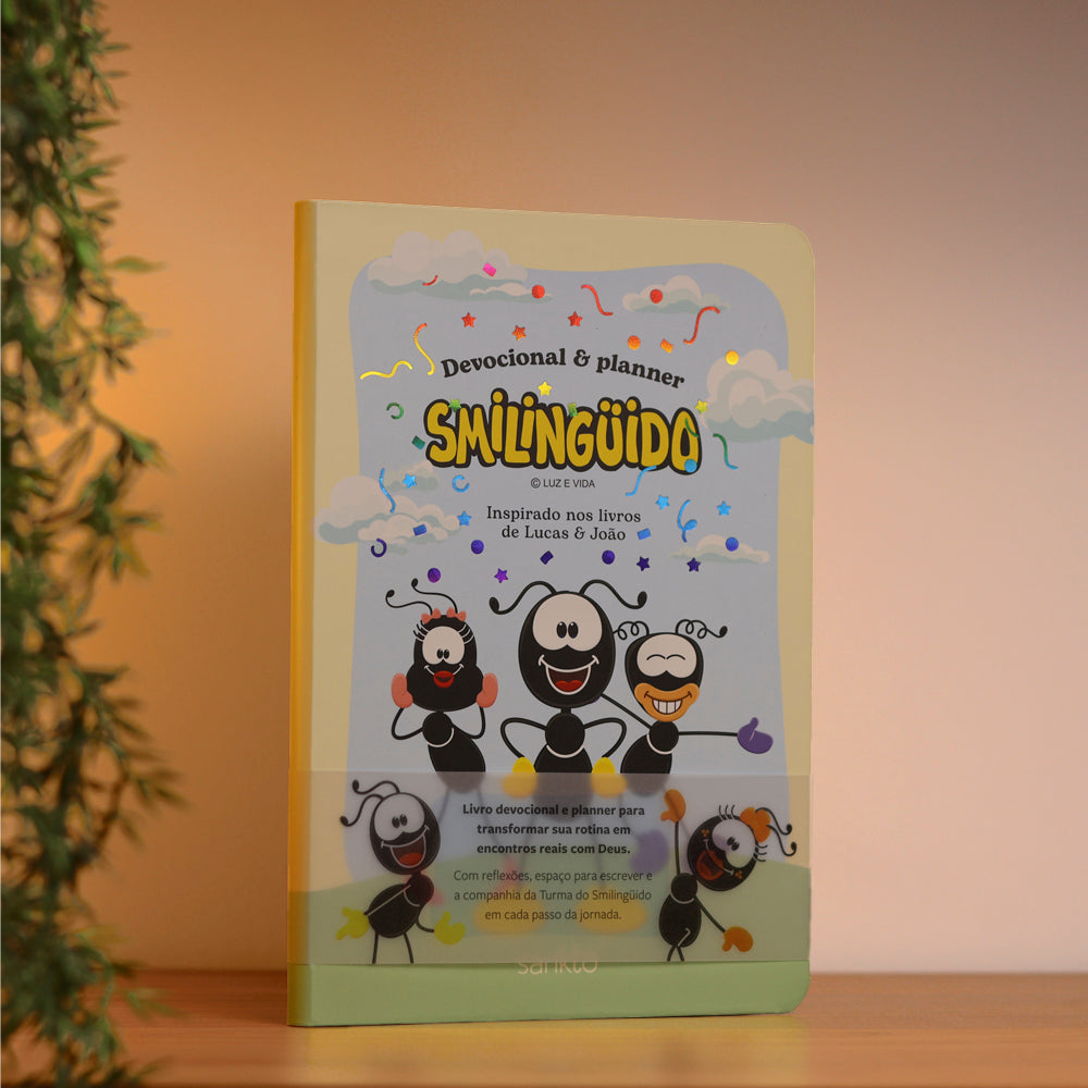 Devocional e Planner Smilinguido Turminha | Inspirado Nos Livros de Lucas e João