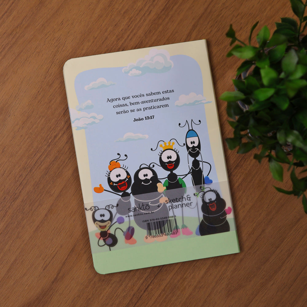 Devocional e Planner Smilinguido Turminha | Inspirado Nos Livros de Lucas e João