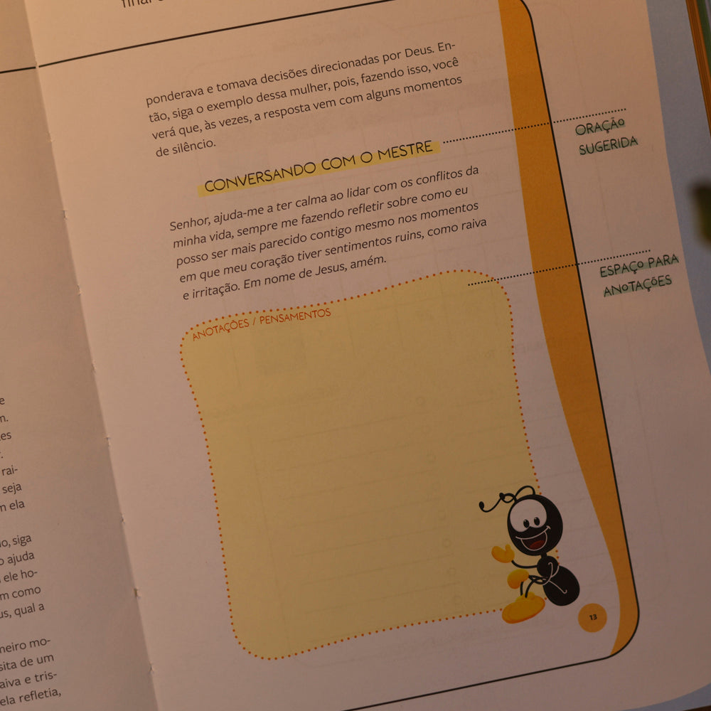 Devocional e Planner Smilinguido Carinhas | Inspirado Nos Livros de Lucas e João