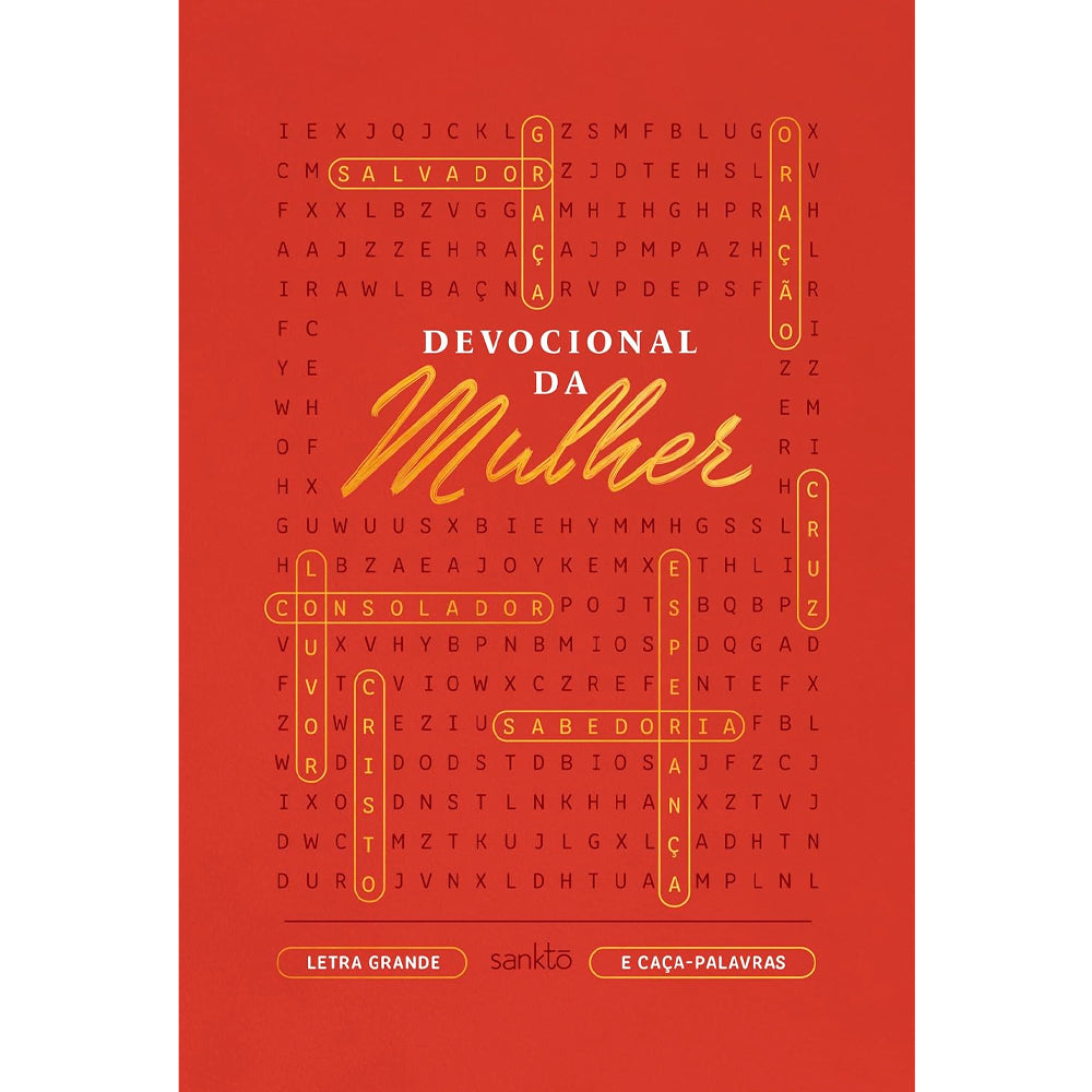 Devocional da Mulher | Letra Grande | Caça - Palavras