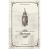 Livro "Hereges" de G. K. Chesterton, capa branca com moldura ornamentada e ilustração de torre. — Plenitude