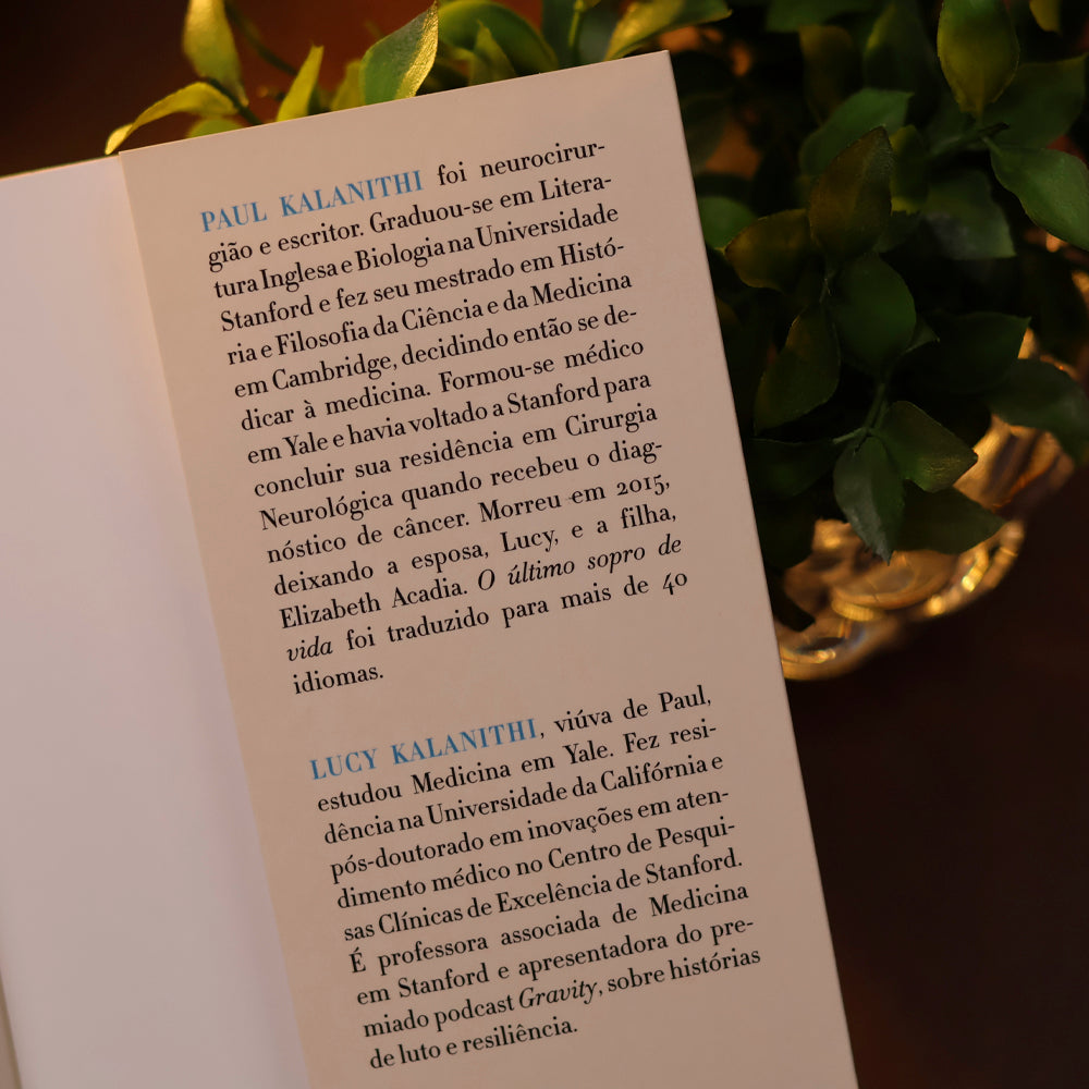 O Último Sopro de Vida | Paul Kalanithi
