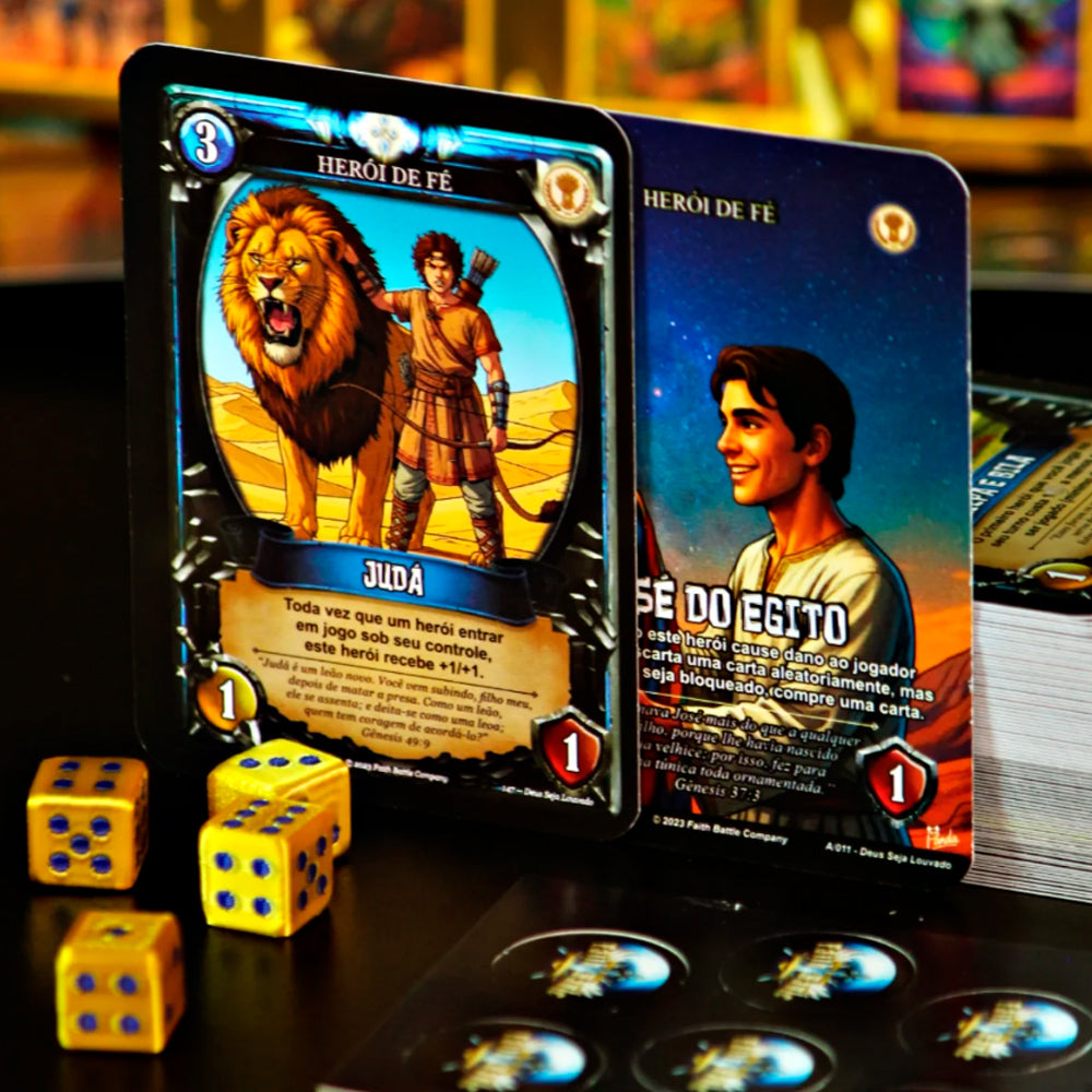 Filhos de Israel | Faith Battle | Jogo de Cartas | Lucas Bird