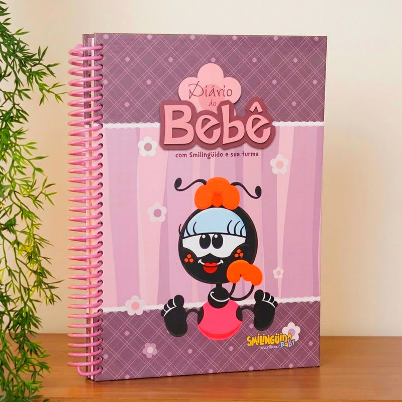 Diário do Bebê Smilinguido | Lilás