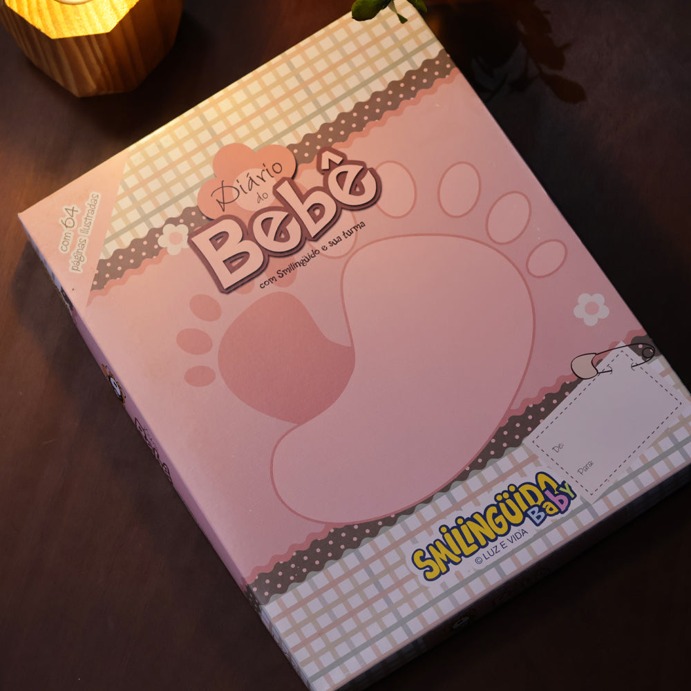 Diário do Bebê Smilinguido | Rosa
