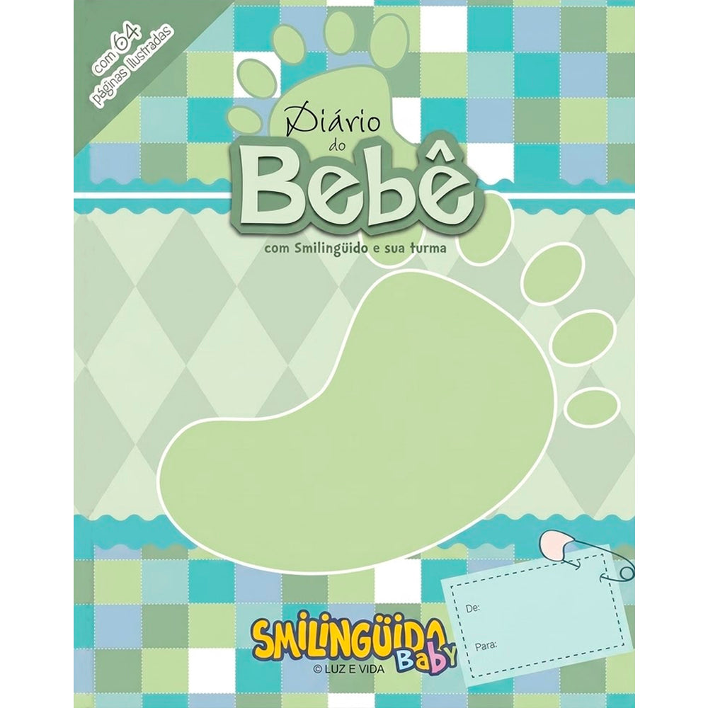 Diário do Bebê Smilinguido | Verde