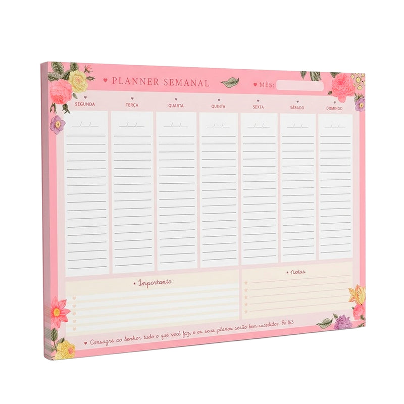 Planner Semanal | Consagre ao Senhor | Smilinguido