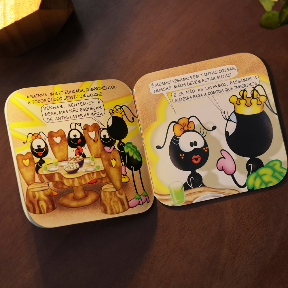 Mini Livro Boas Maneiras | Smilinguido | Cristiane Maas Wieler