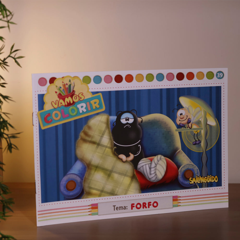 Livro Vamos Colorir | Forfo | Smilinguido