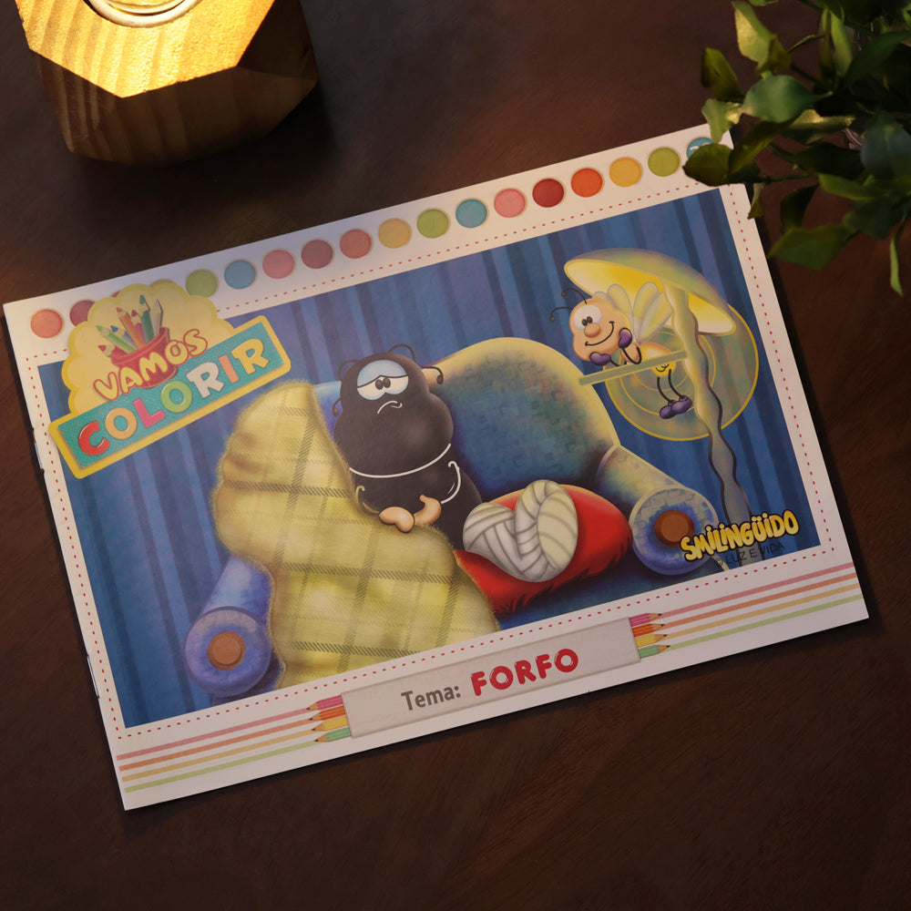 Livro Vamos Colorir | Forfo | Smilinguido