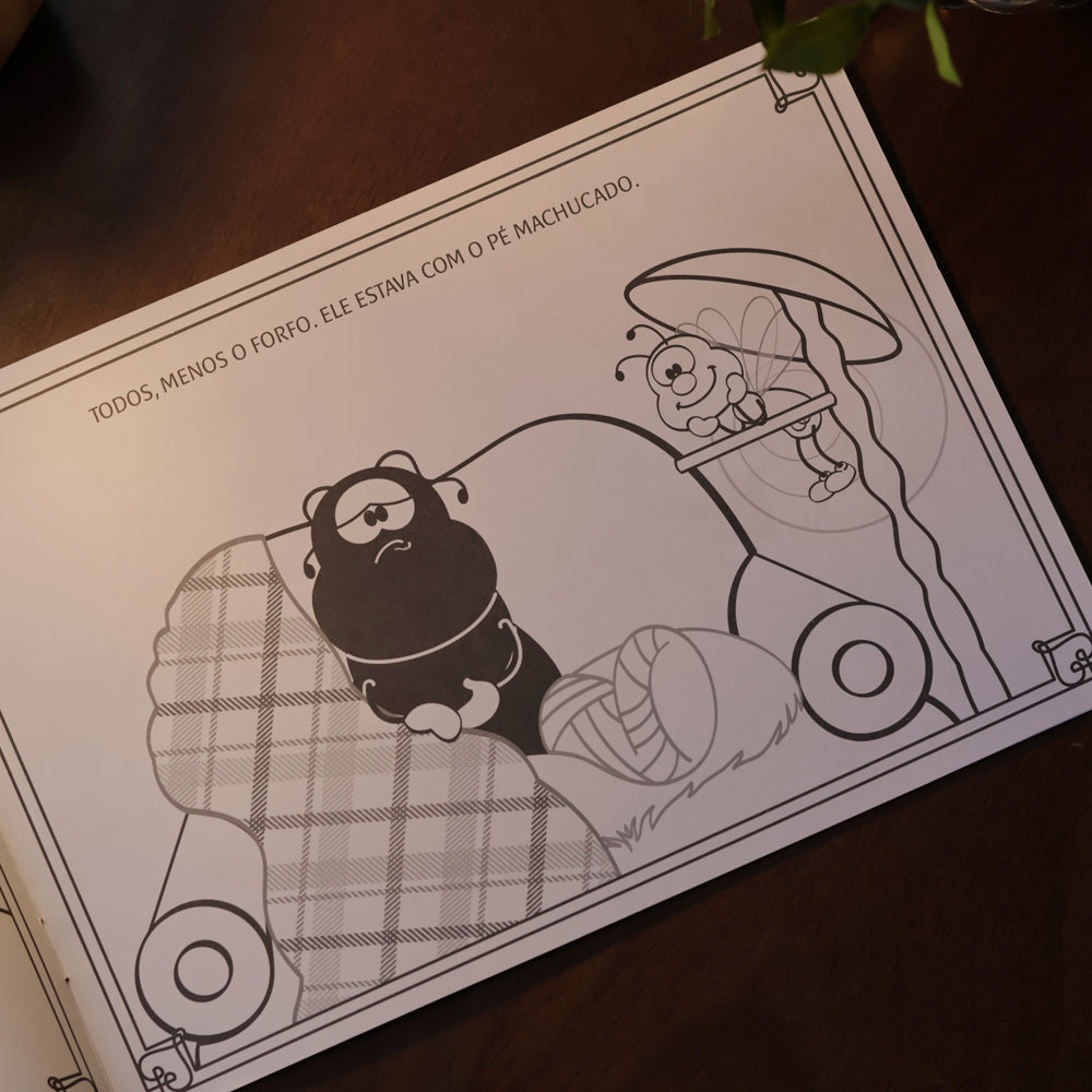 Livro Vamos Colorir | Forfo | Smilinguido