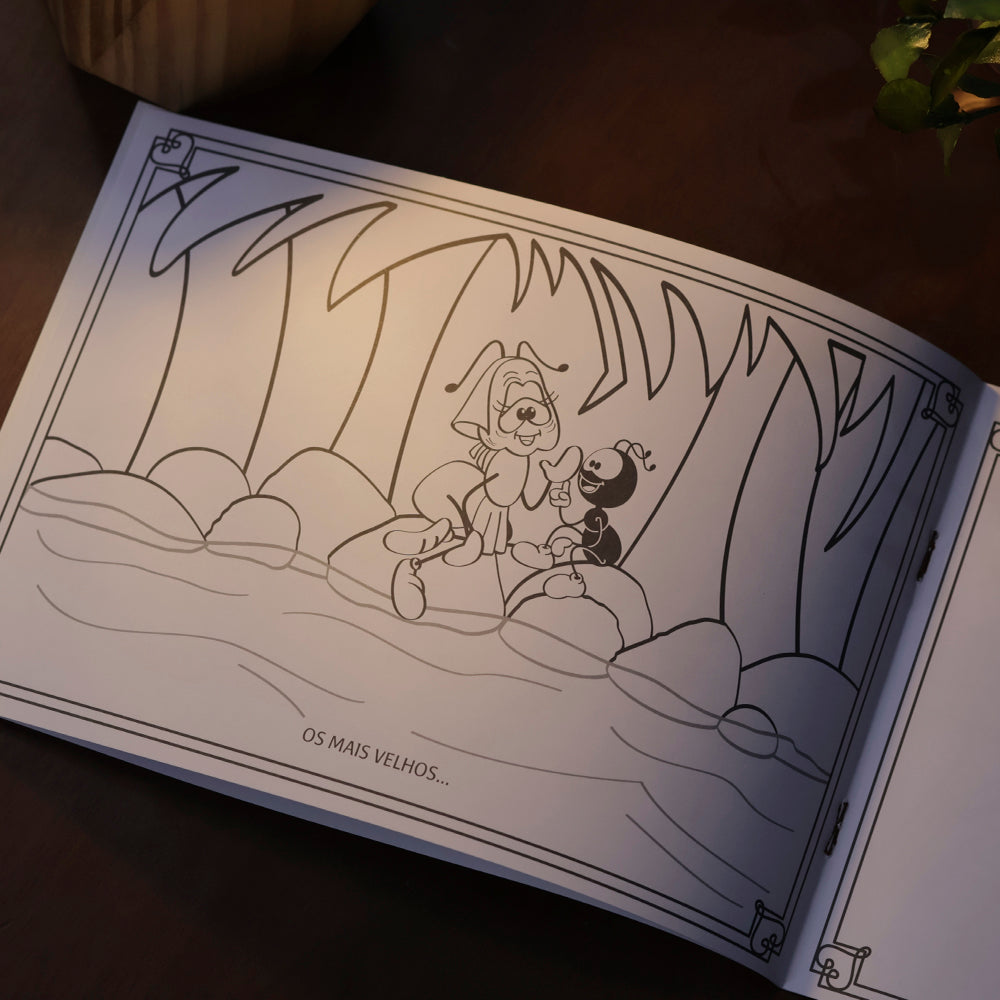 Livro Vamos Colorir | Respeito | Smilinguido