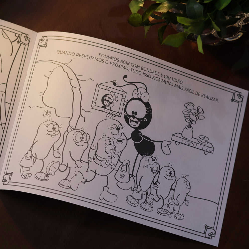 Livro Vamos Colorir | Fazendo a Minha Parte | Smilinguido
