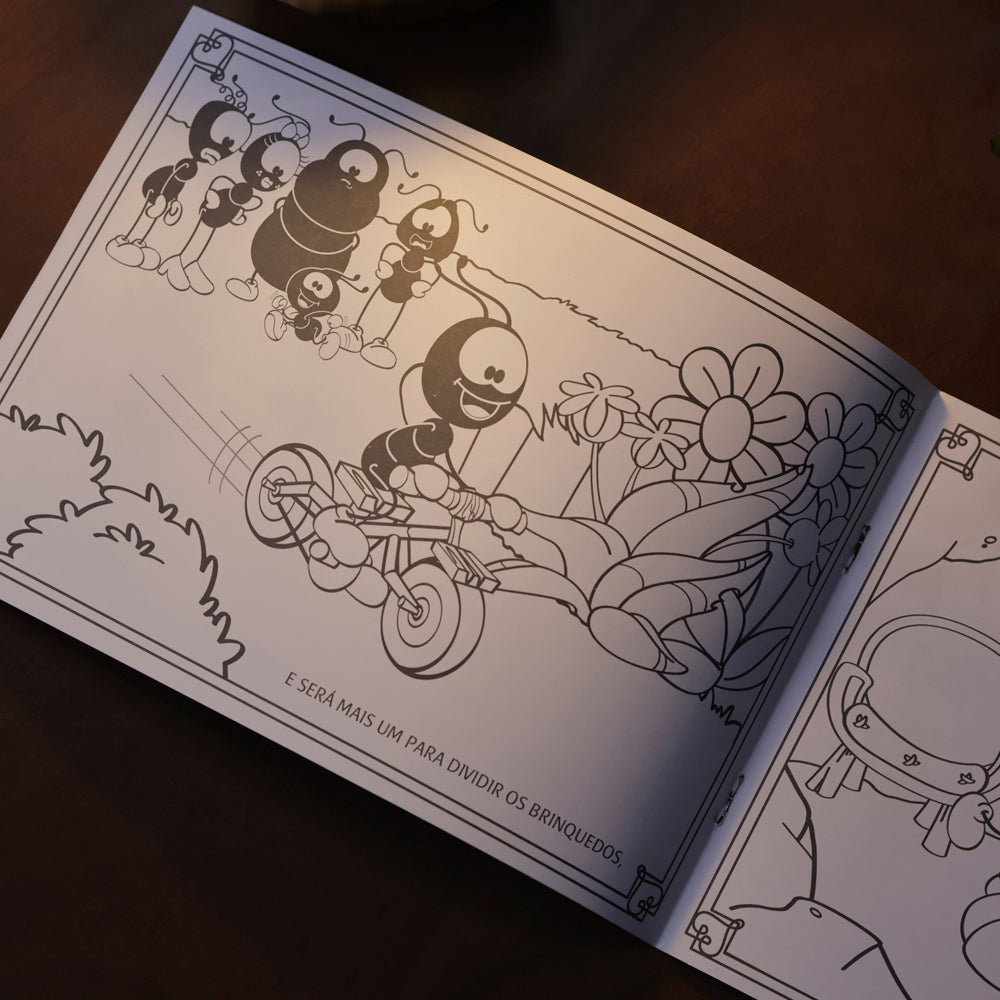 Livro Vamos Colorir | Novidades | Smilinguido