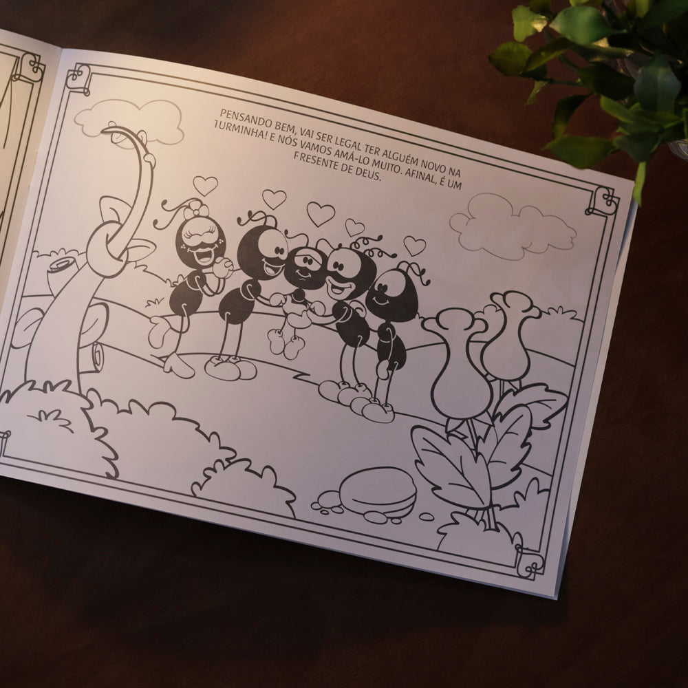 Livro Vamos Colorir | Novidades | Smilinguido