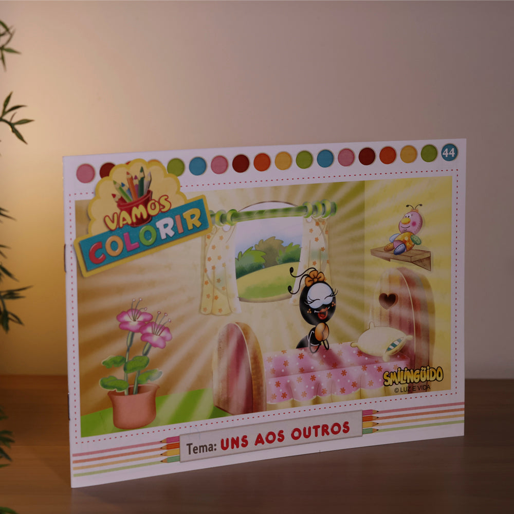 Livro Vamos Colorir | Uns aos Outros | Smilinguido