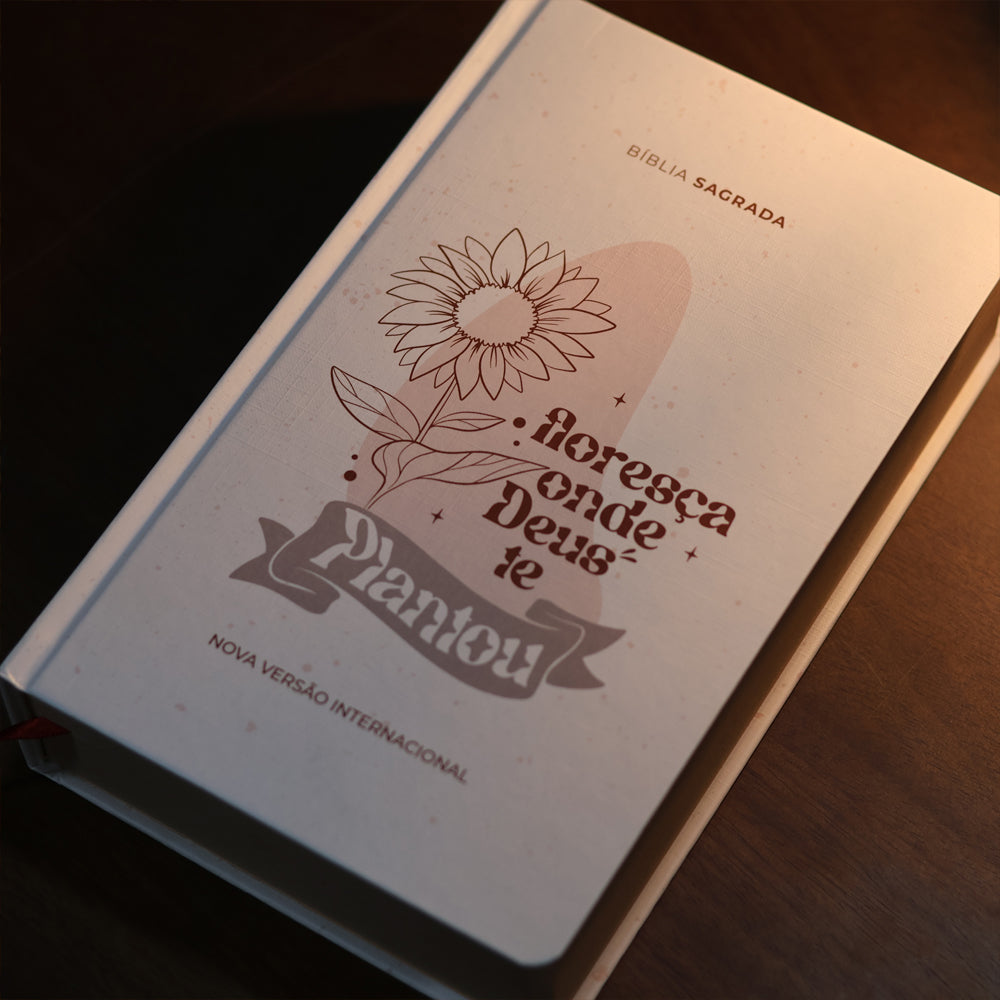 Bíblia Sagrada Floresça | NVI | Letra Grande | Capa Dura