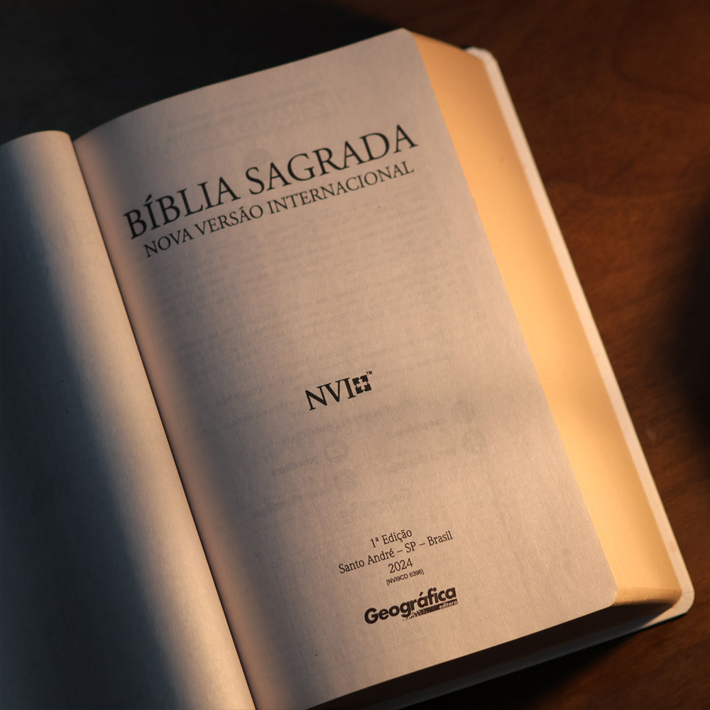 Bíblia Sagrada Floresça | NVI | Letra Grande | Capa Dura