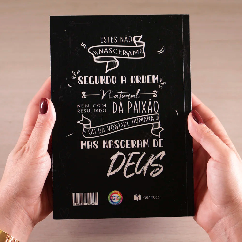Bíblia Sagrada Creram Nele | ARC | Letra Maior | Harpa e Corinhos | Capa Brochura