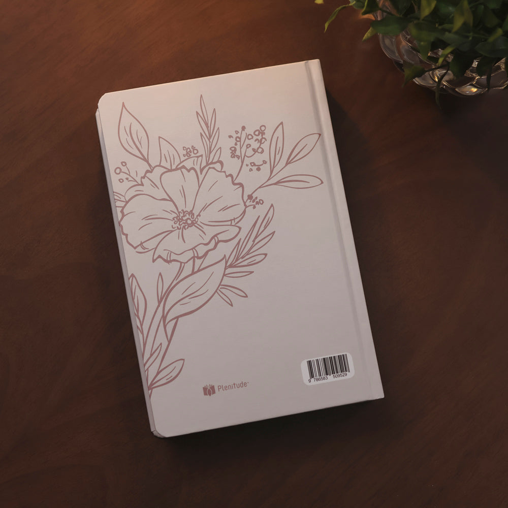 Bíblia Sagrada Flor | NVI | Letra Normal | Capa Dura