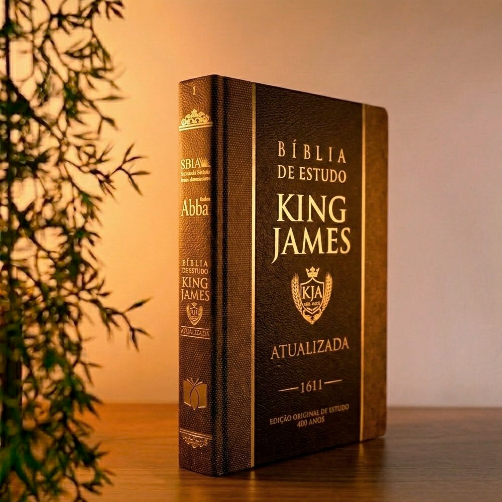 Bíblia de Estudo King James 1611 | KJA 400 Anos| Full Collor | Capa Dura