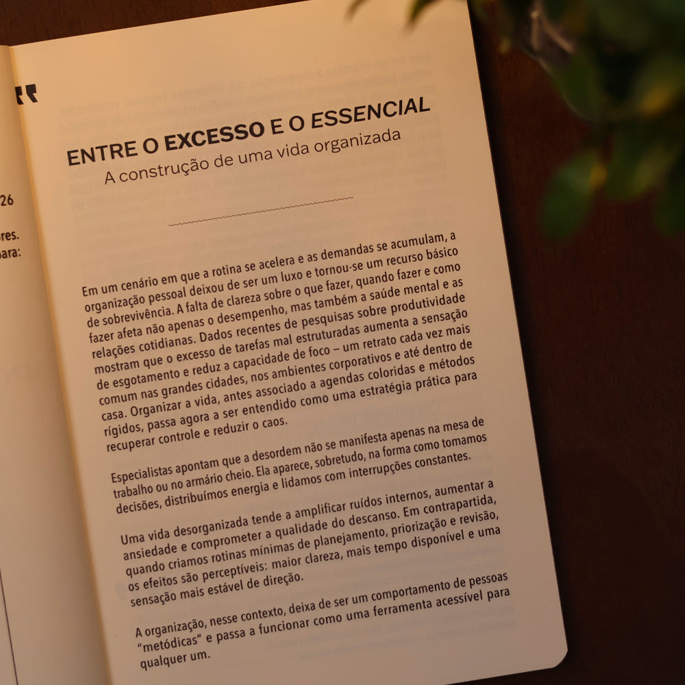 Bloco de Anotações Flor Minimalista