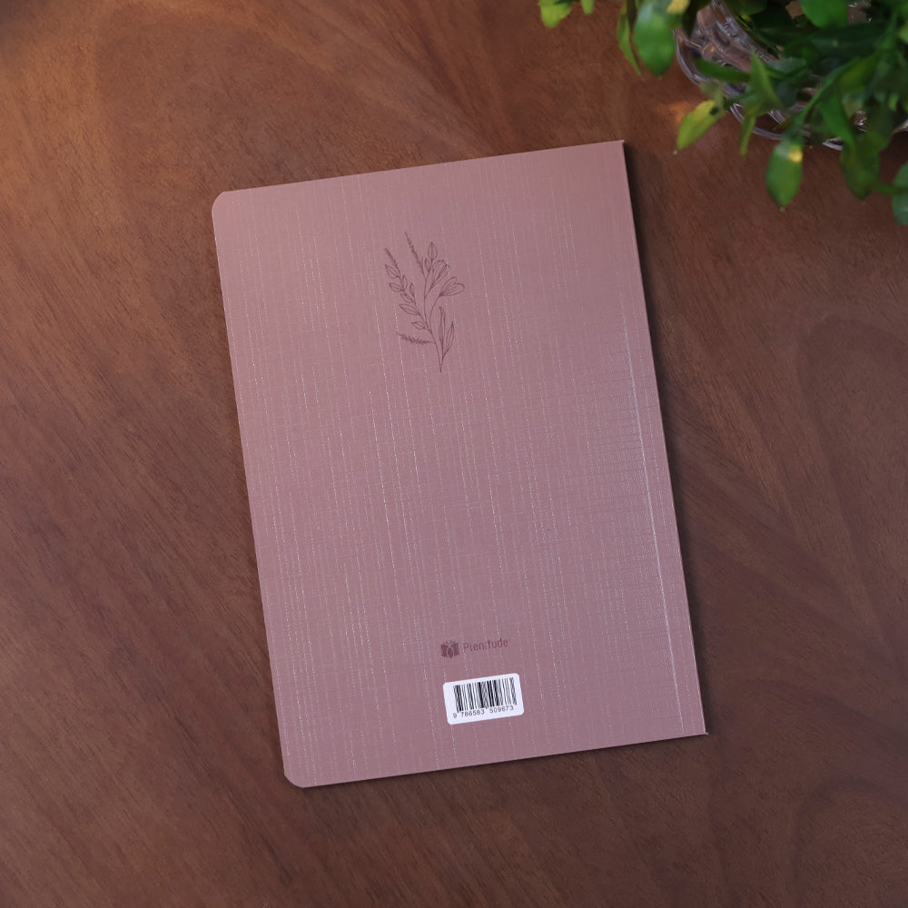 Bloco de Anotações Flor Minimalista