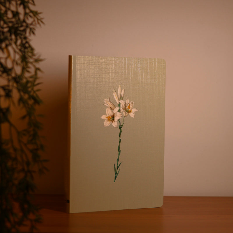 Livro Bloco de Anotações Lírio | Capa Brochura