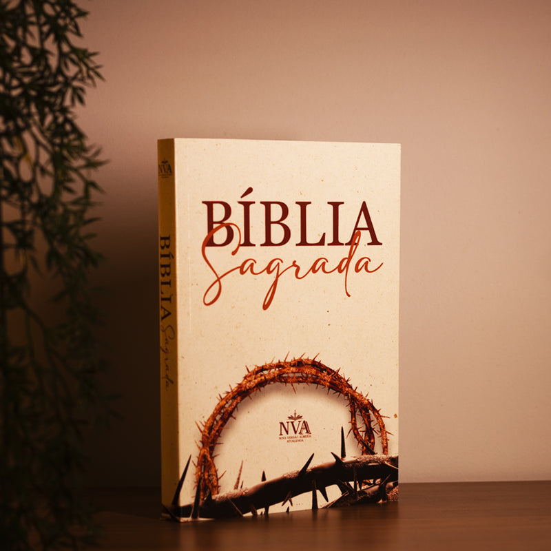 Bíblia Sagrada Espinhos | NVA | Full Color | Capa Brochura