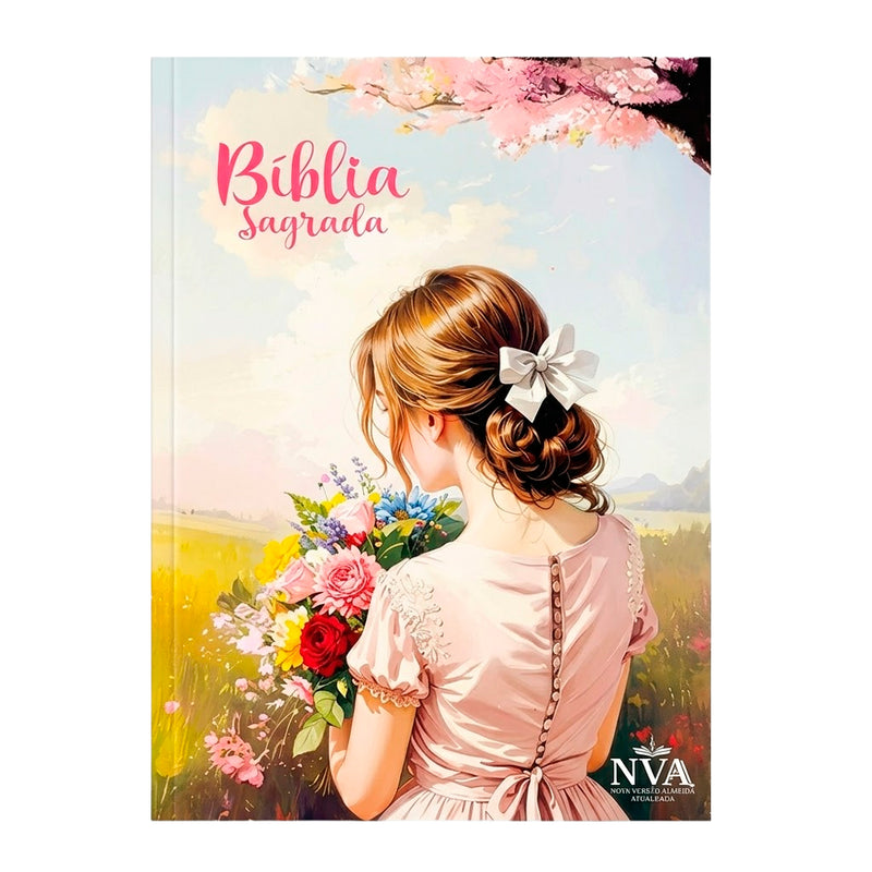 Bíblia Sagrada Menina Buque | NVA | Capa Brochura