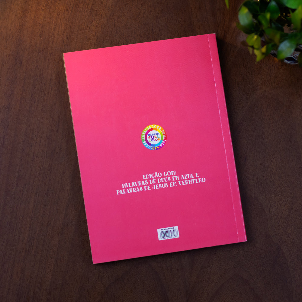 Bíblia Sagrada Menina Buque | NVA | Capa Brochura