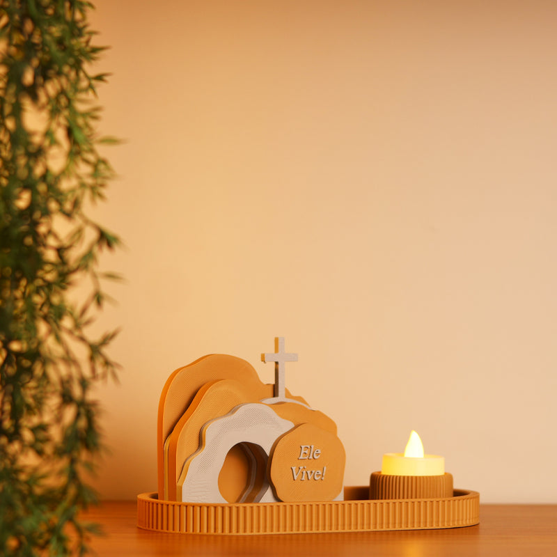 Cenário Decorativo 3D | Ele Vive
