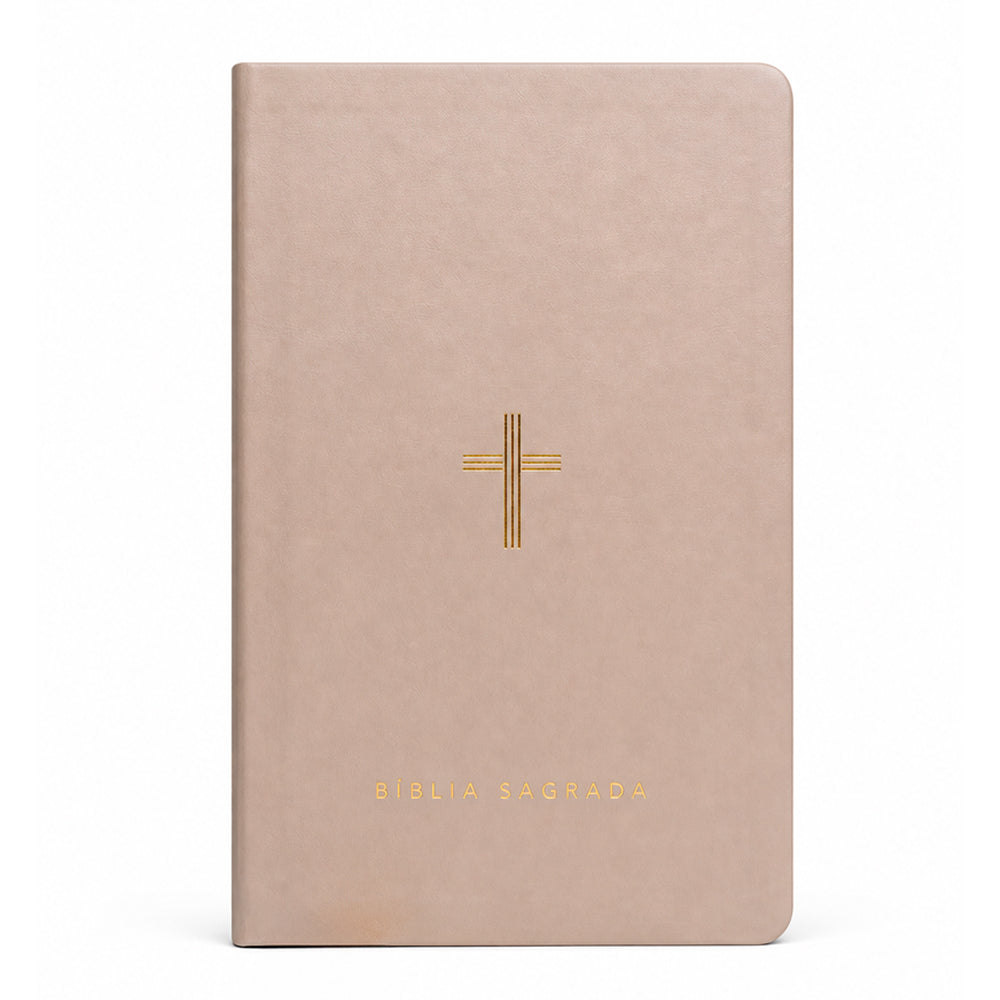 Bíblia Slim Cruz | NVT | Capa Luxo Fendi