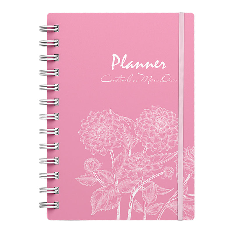 Planner Contando os Meus Dias | Capa Dálias