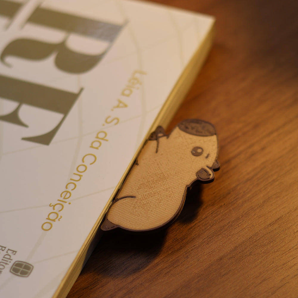 Marca Página 3D | Capivara