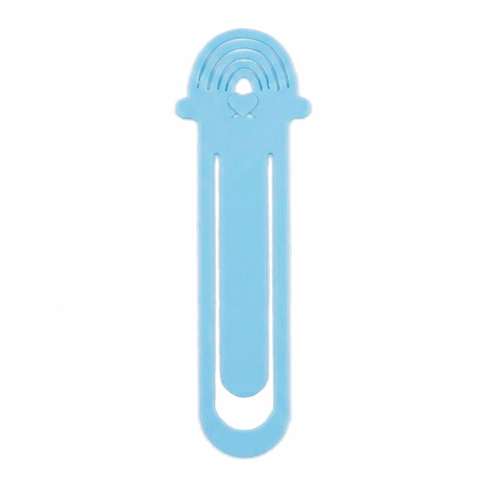 Marca Página 3D | Arco-íris Azul