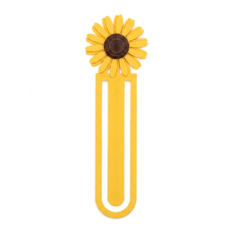 Marca Página 3D | Girassol Amarelo