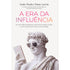 Capa do livro "A Era da Influência" de João Pedro Paes Leme, com uma estátua segurando um smartphone. — Plenitude