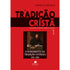 Livro A Tradição Cristã, de Jaroslav Pelikan, capa vermelha com imagem de monge escrevendo. — Plenitude