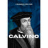 Livro A Verdadeira Vida Cristã Vol. 1 de Calvino, capa azul escura com retrato de Calvino. — Plenitude